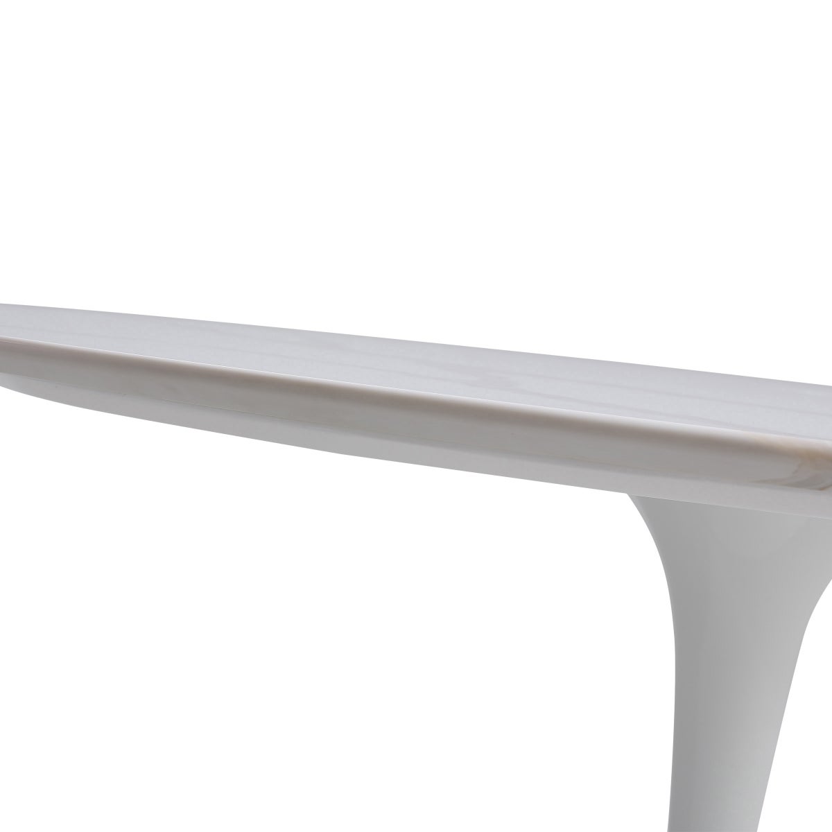 Orchid Round Solid Quartz Dining Table, 111.8 cm (44 in.) Diameter