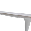 Orchid Round Solid Quartz Dining Table, 111.8 cm (44 in.) Diameter