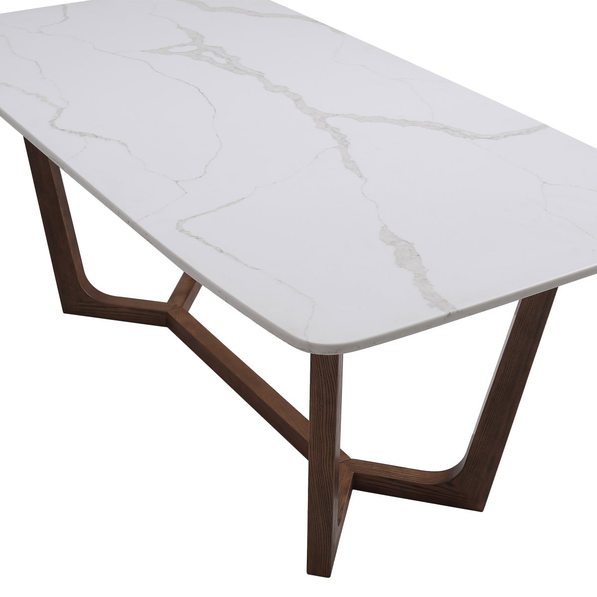 Adelaide Solid Quartz Dining Table, 182.9 cm (72 in.)