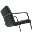 Nella Top Grain Leather Armchair, 2-pack