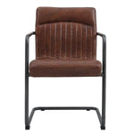Nella Top Grain Leather Armchair, 2-pack