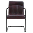 Nella Top Grain Leather Armchair, 2-pack