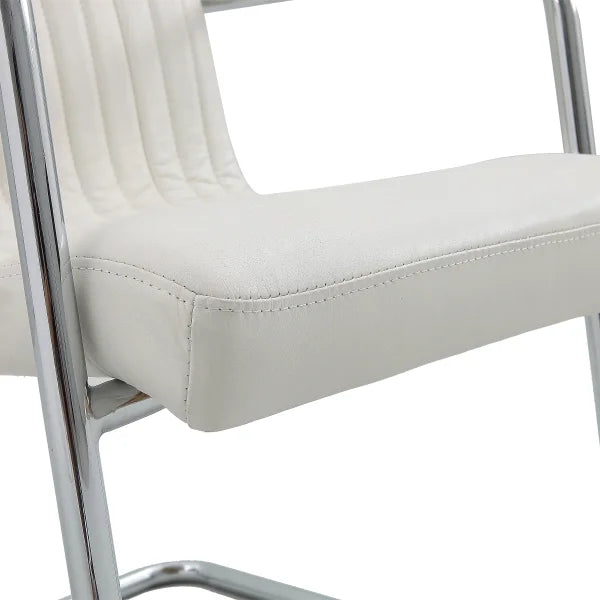 Nella Top Grain Leather Armchair, 2-pack