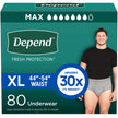 Depend Men's Maximum Absorbency Underwear