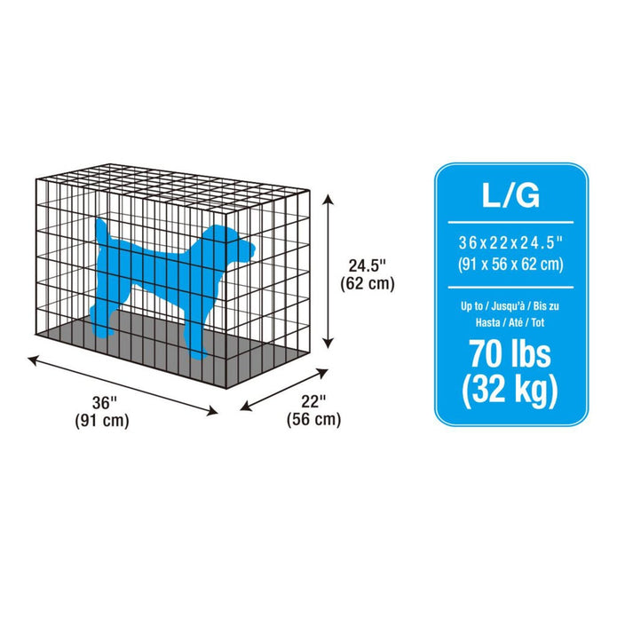 Dogit  Double Door Wire Dog Crate