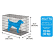 Dogit  Double Door Wire Dog Crate