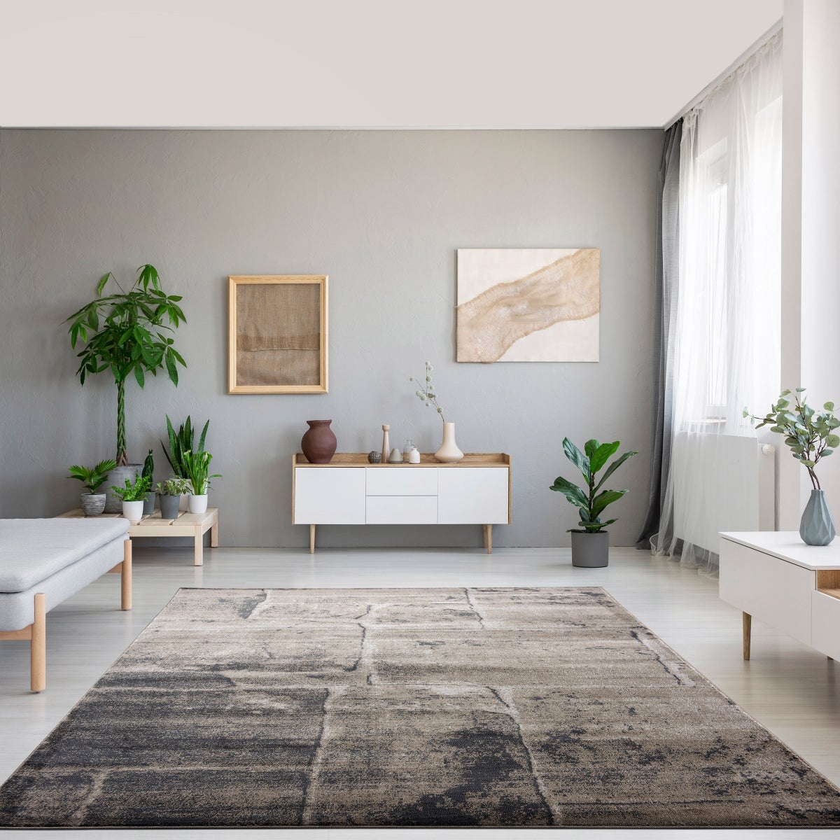 Art Carpet Aden Indoor Rug, Grey