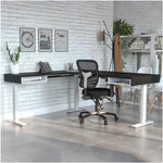 Bestar Viva L-shape Height Adjustable Desk