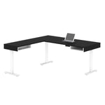 Bestar Viva L-shape Height Adjustable Desk