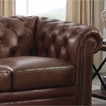 Allington Top Grain Leather Chesterfield Sofa