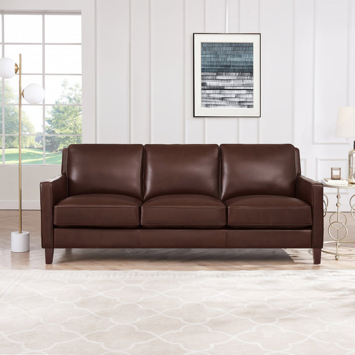Prospera Home West Park Top-grain Leather Sofa and Loveseat