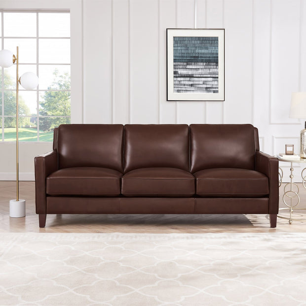 Prospera Home West Park Top-grain Leather Sofa and Loveseat