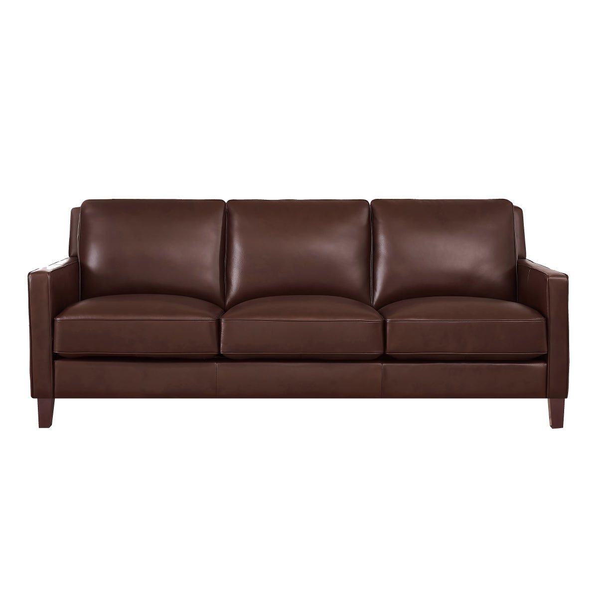 Prospera Home West Park Top-grain Leather Sofa and Loveseat