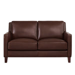 Prospera Home West Park Top-grain Leather Sofa and Loveseat