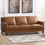 Prospera Home West Park Top Grain Leather Sofa, Loveseat and Chair