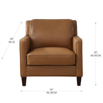 Prospera Home West Park Top Grain Leather Sofa, Loveseat and Chair