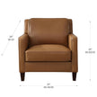 Prospera Home West Park Top Grain Leather Sofa, Loveseat and Chair