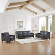 Prospera Home West Park Top Grain Leather Sofa, Loveseat and Chair