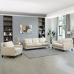 Prospera Home West Park Top Grain Leather Sofa, Loveseat and Chair