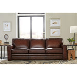 Luca Top-grain Leather Sofa and Chair