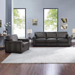 Luca Top-grain Leather Sofa and Chair