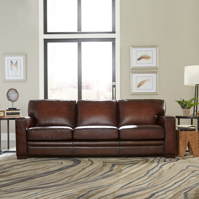 Luca Top-grain Leather Sofa