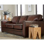 Luca Top-grain Leather Sofa