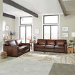 Luca Top-grain Leather Sofa and Loveseat