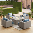 Niko 5-piece Patio Conversation Set with Fire Table