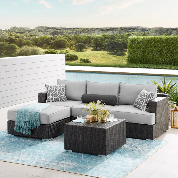 Niko 5-piece Patio Sectional Conversation Set