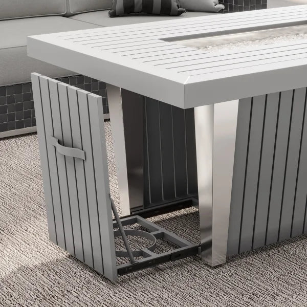 Soho 10-piece Patio Sectional Conversation Set with Fire Table