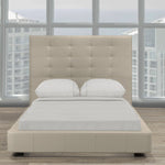 Urbania Modern Top Grain Leather Bed
