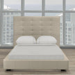 Urbania Modern Top Grain Leather Bed