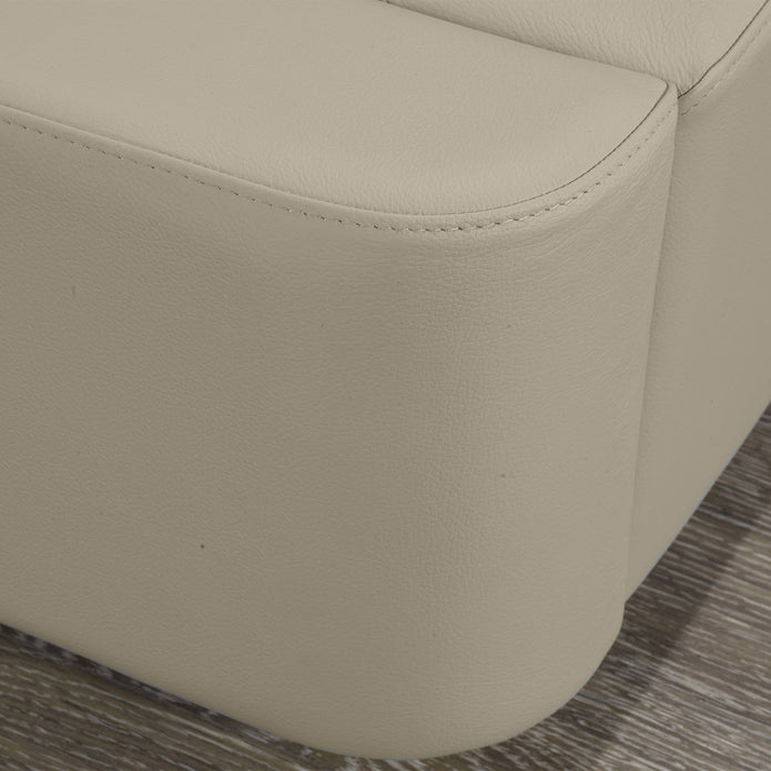 Urbania Modern Top Grain Leather Bed