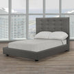 Urbania Modern Top Grain Leather Bed