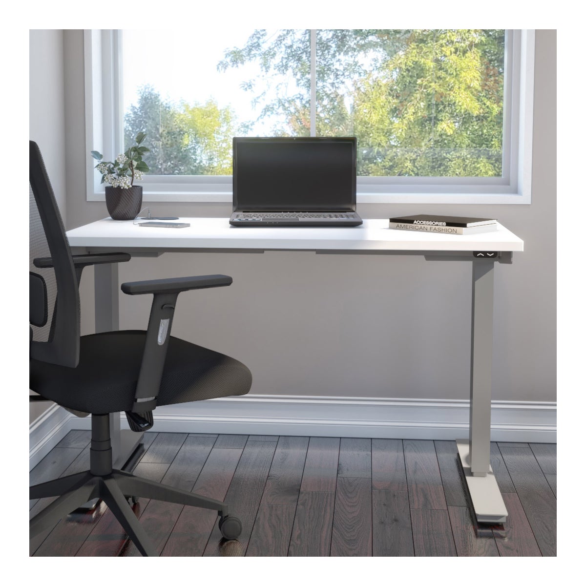 Bestar Upstand 61 cm x 122 cm (24 in. x 48 in.) Height Adjustable Desk