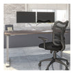Bestar Upstand 76.2 cm x 152.4 cm (30 in. x 60 in.) Height Adjustable Desk with Dual Monitor Arm