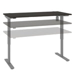 Bestar Upstand 74.9 cm x 150.6 cm (29.5 in. x 59.3 in.) Height Adjustable Desk