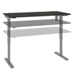 Bestar Upstand 74.9 cm x 150.6 cm (29.5 in. x 59.3 in.) Height Adjustable Desk
