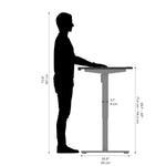 Bestar Upstand 74.9 cm x 150.6 cm (29.5 in. x 59.3 in.) Height Adjustable Desk