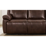 Atticus Top-grain Leather Triple Power Motion Sofa and Loveseat