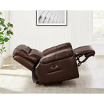 Atticus Top-grain Leather Triple Power Motion Recliner