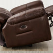 Atticus Top-grain Leather Triple Power Motion Recliner