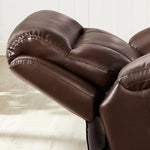 Atticus Top-grain Leather Triple Power Motion Recliner