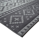 Viana Bahamas Collection Folk Indoor/Outdoor Reversible Area Rug
