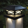 Classy Caps Kingsbridge Dual Lighting Solar Post Cap, 2-pack