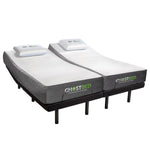 Ghostbed by Nature’s Sleep 28 cm (11 in.) Gel Memory Foam Mattress with Adjustable Base