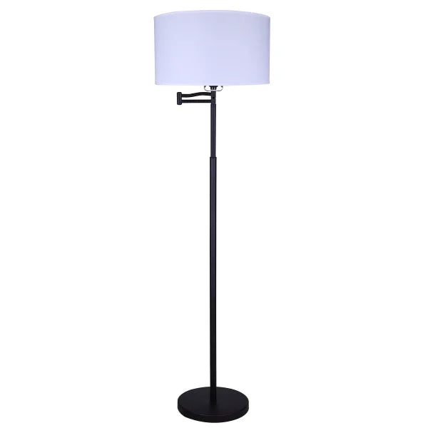 Berlin Matte Black Floor Lamp