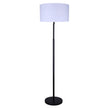 Berlin Matte Black Floor Lamp