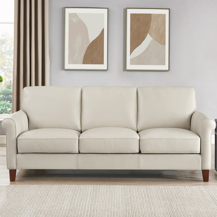 Prospera Home Larsen Top Grain Leather Sofa